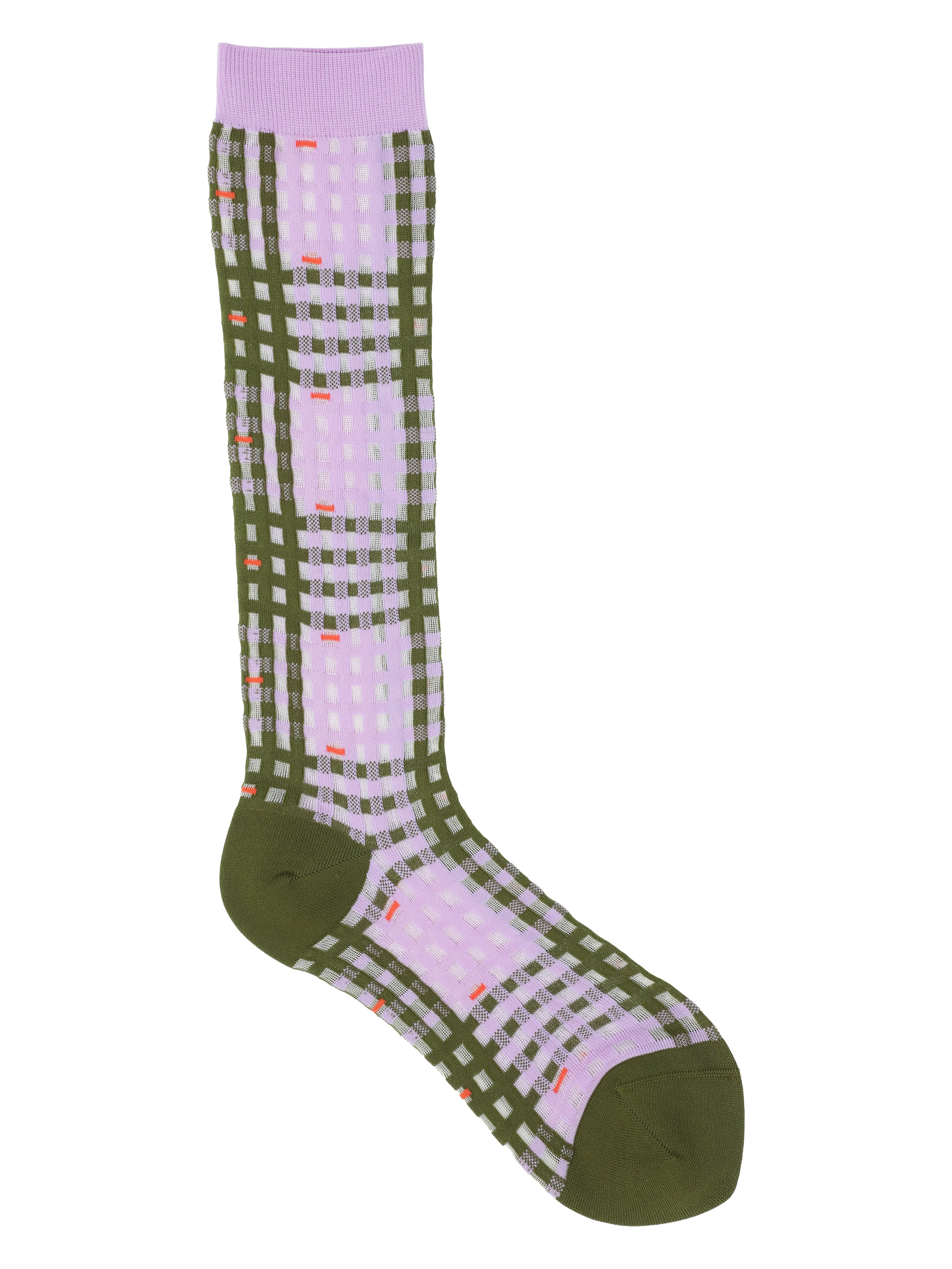 PROCHECK SOCKS FEMME - LAVENDER CHECK - 1
