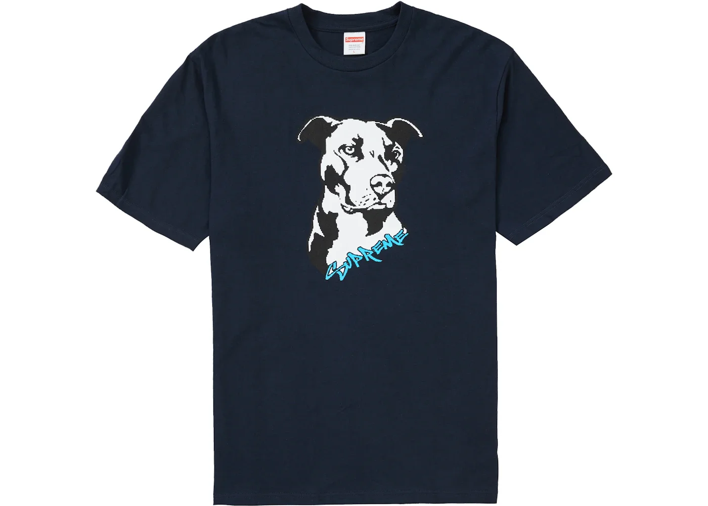 Supreme Pitbull Tee Navy - 1