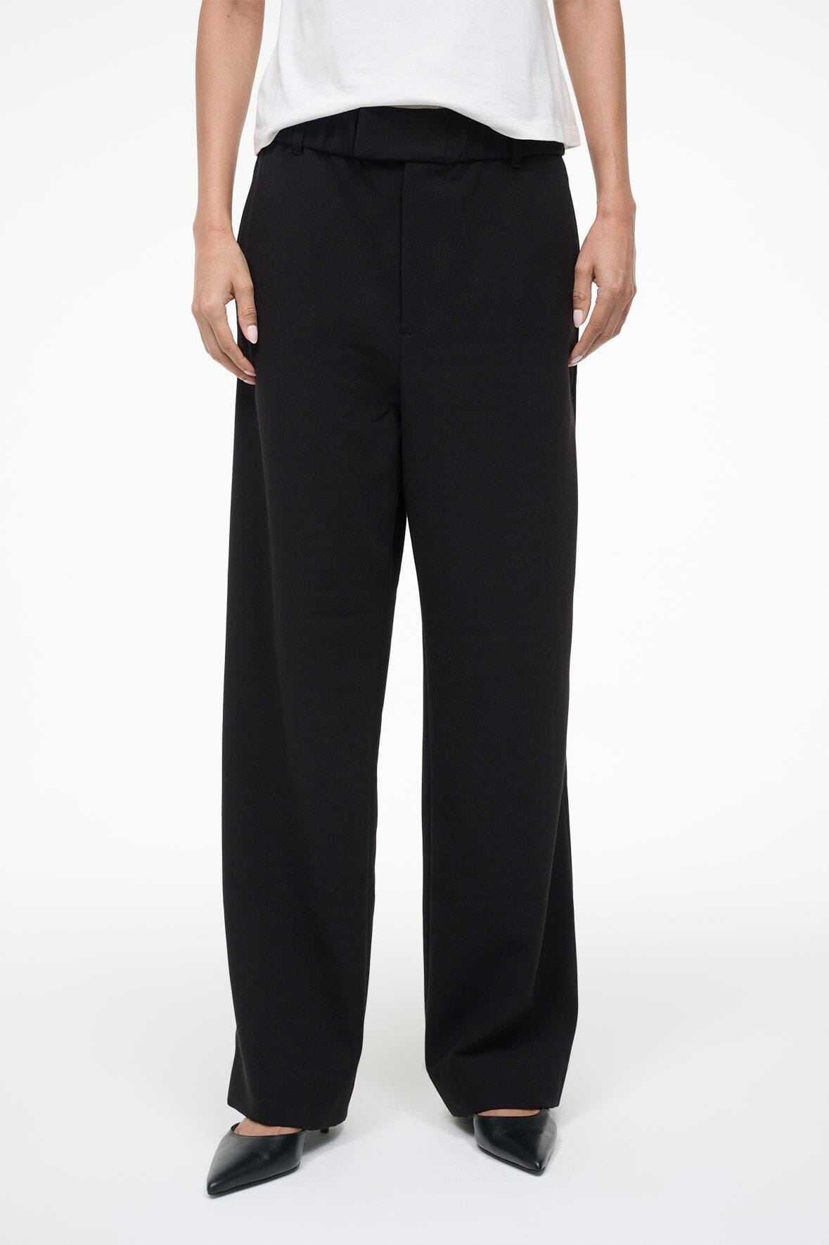 STAUD JEROME PANT BLACK - 2