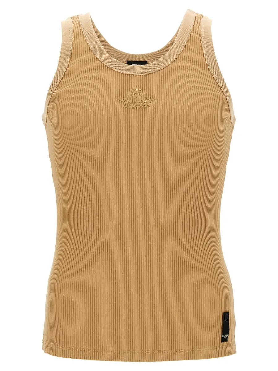 Fendi 'Fendi Crest' Tank Top - 1