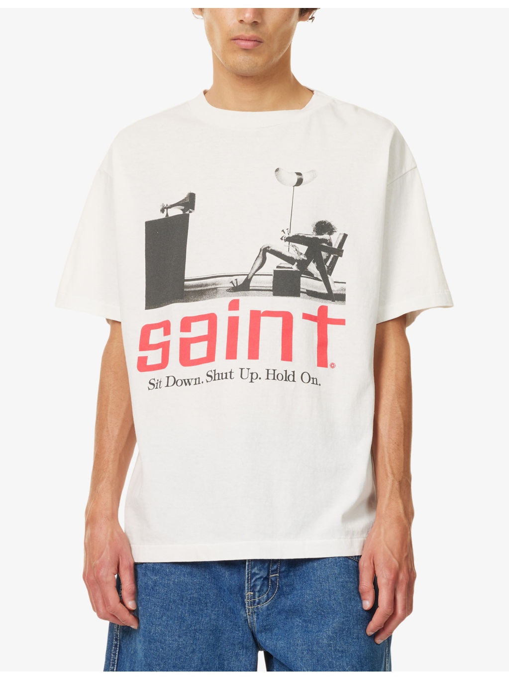 Graphic-Print Crewneck Cotton T-Shirt - 3
