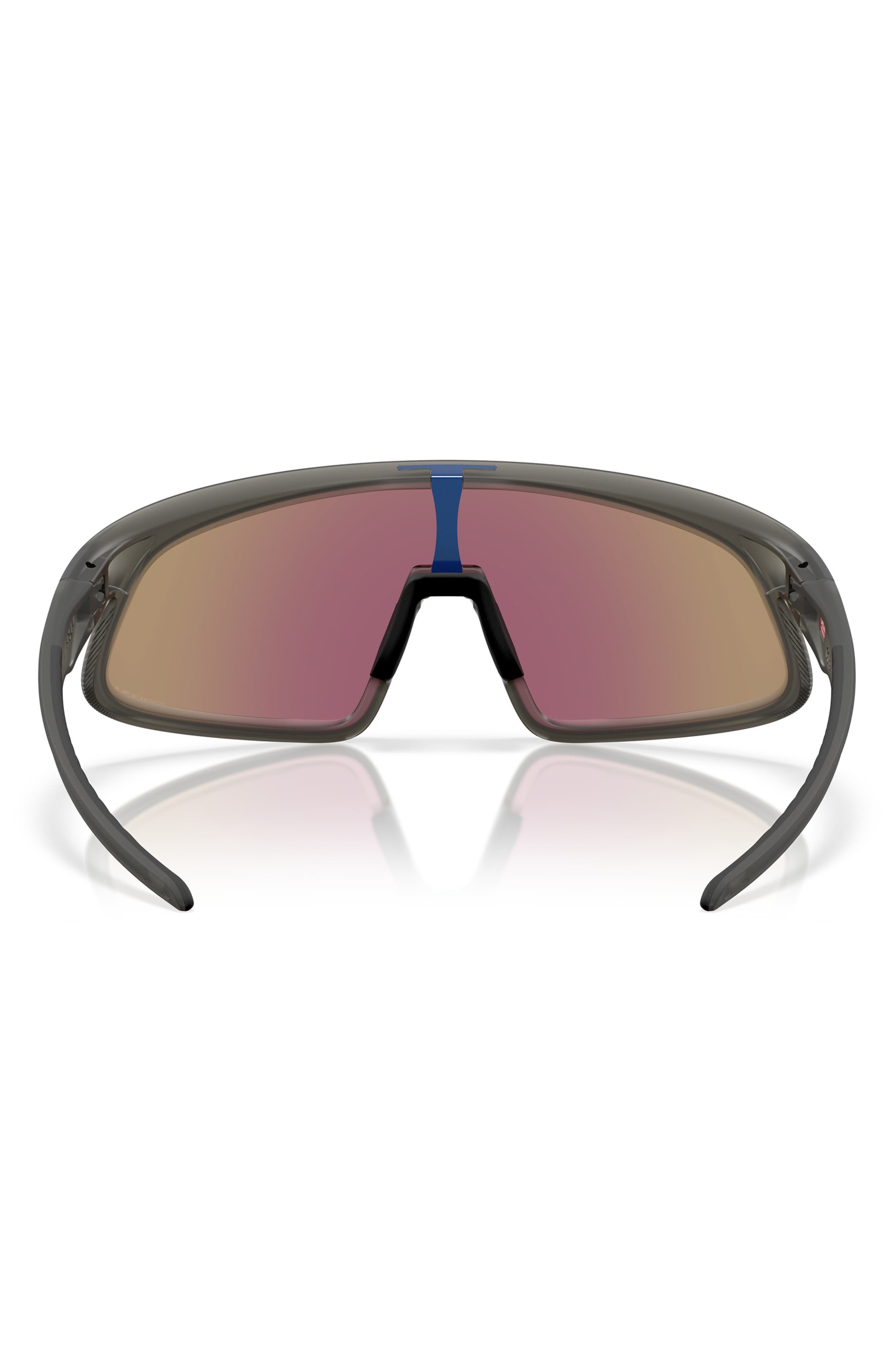 Oakley RSLV 149mm Prizm Polarized Shield Sunglasses in Sapphire at Nordstrom - 4