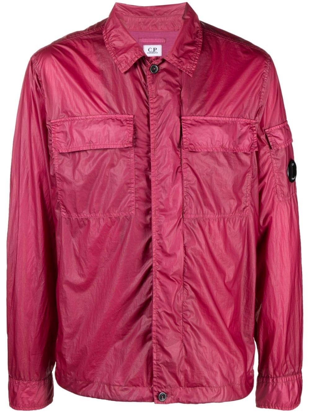 Taylon L goggles-detailed shirt - 1