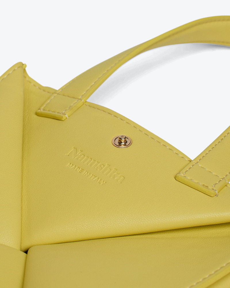 THE ORIGAMI MINI - Origami mini tote - Yellow 3