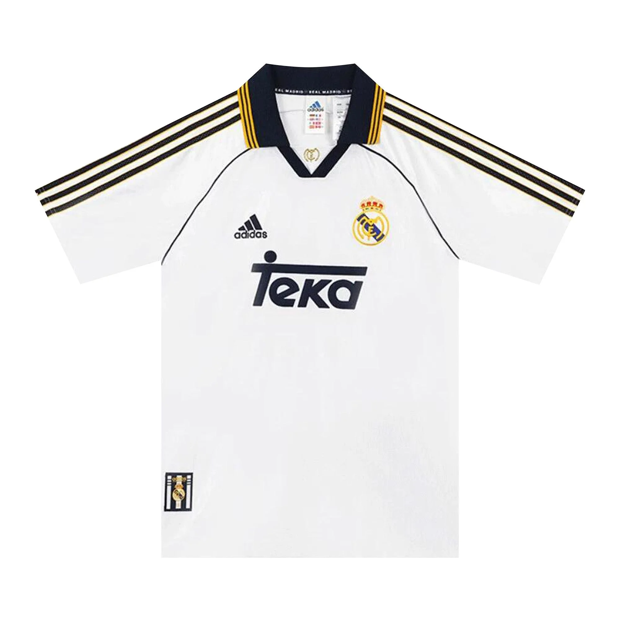 adidas Real Madrid 99/00 Home Jersey 'White' - 1
