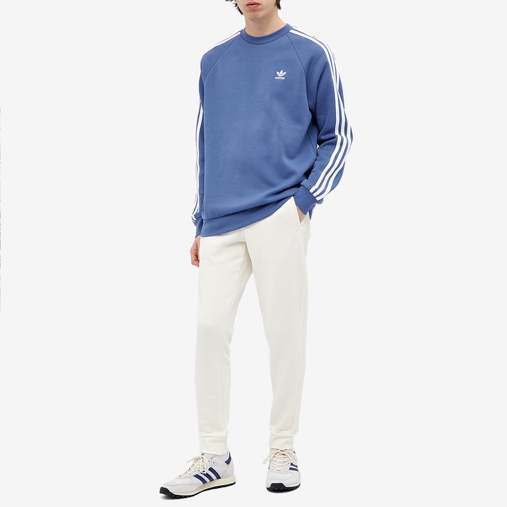 Adidas 3 Stripe Crew Sweat - 6