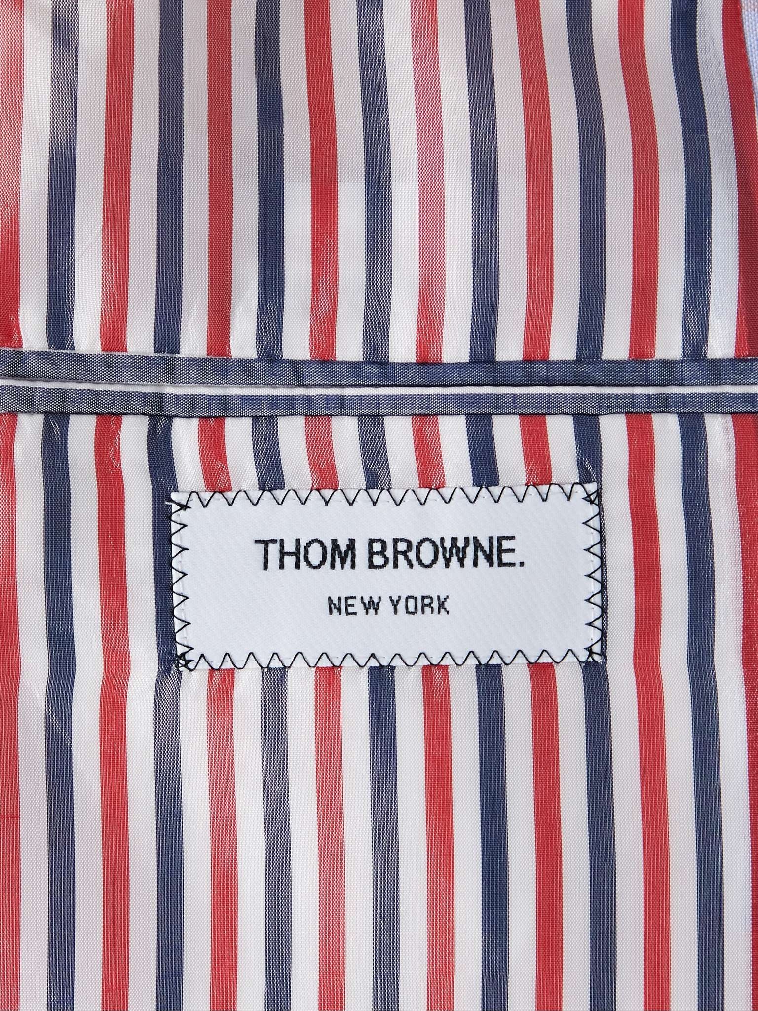 Checked Cotton Blazer - 6