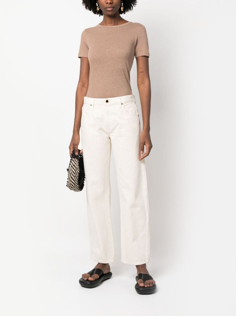 Each x Other round neck T-shirt outlook