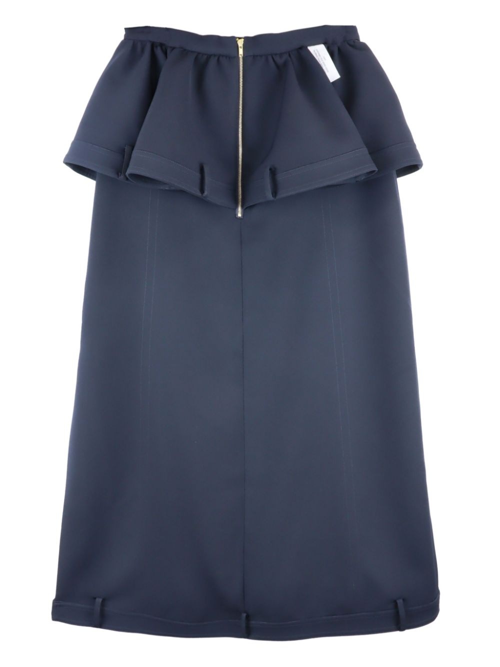 peplum midi skirt - 2