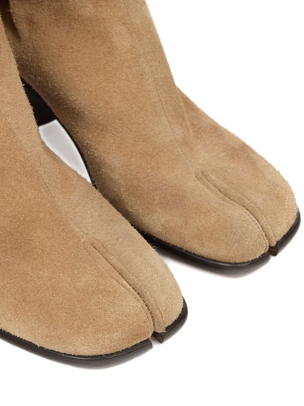 Tabi suede ankle boots - 4