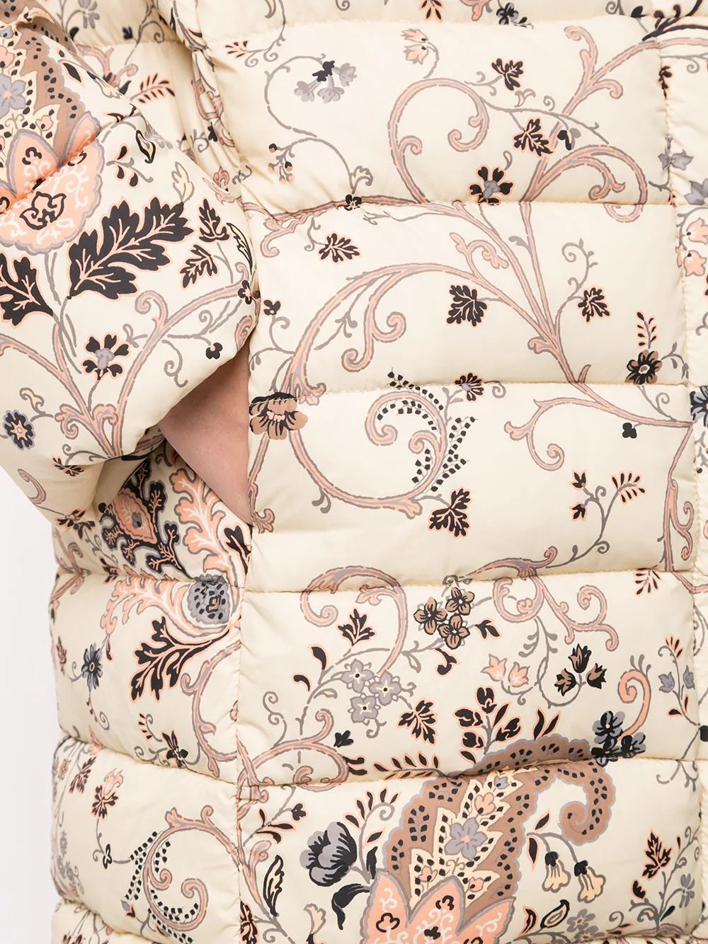 paisley-print puffer jacket - 5