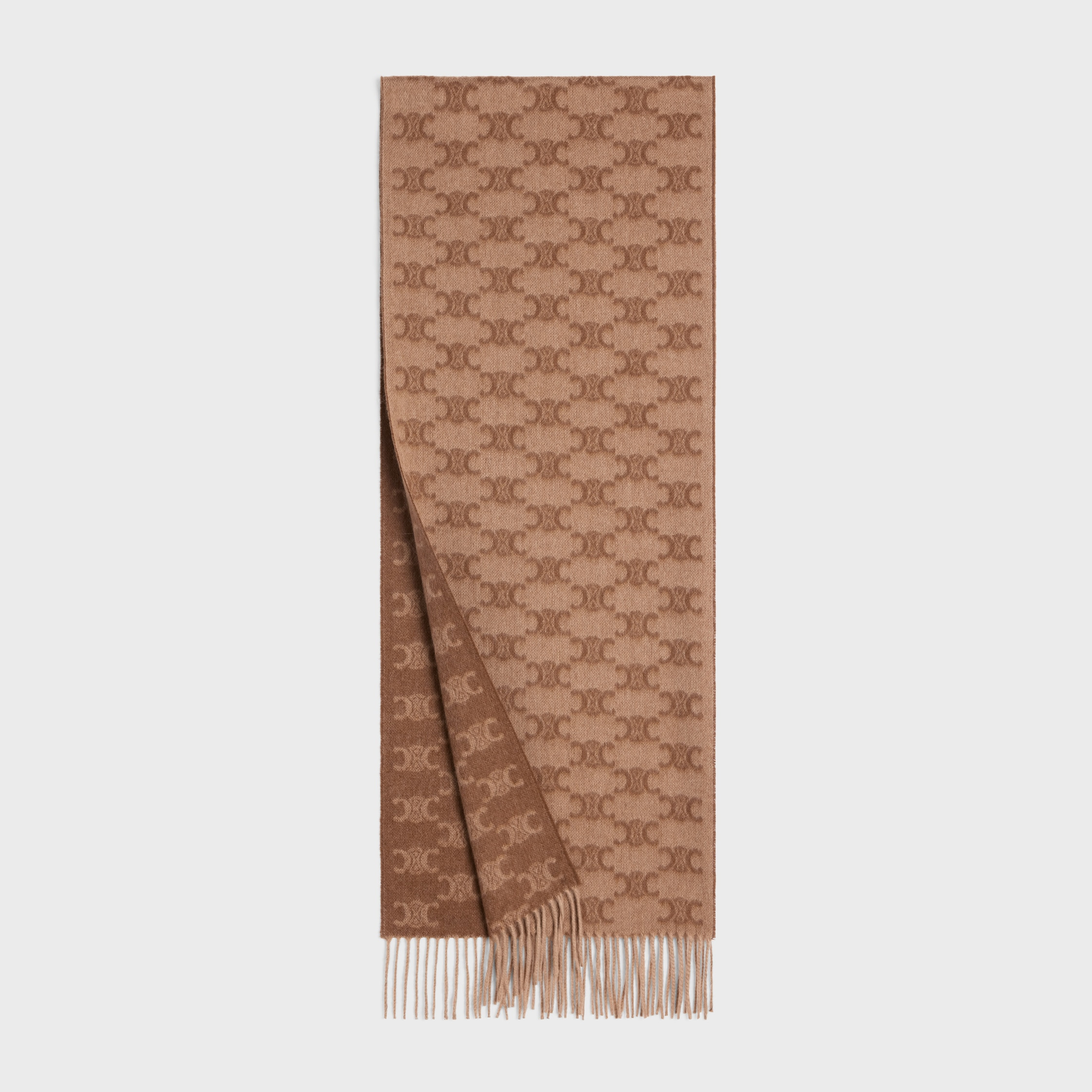SCARF IN MONOGRAM CASHMERE - 2