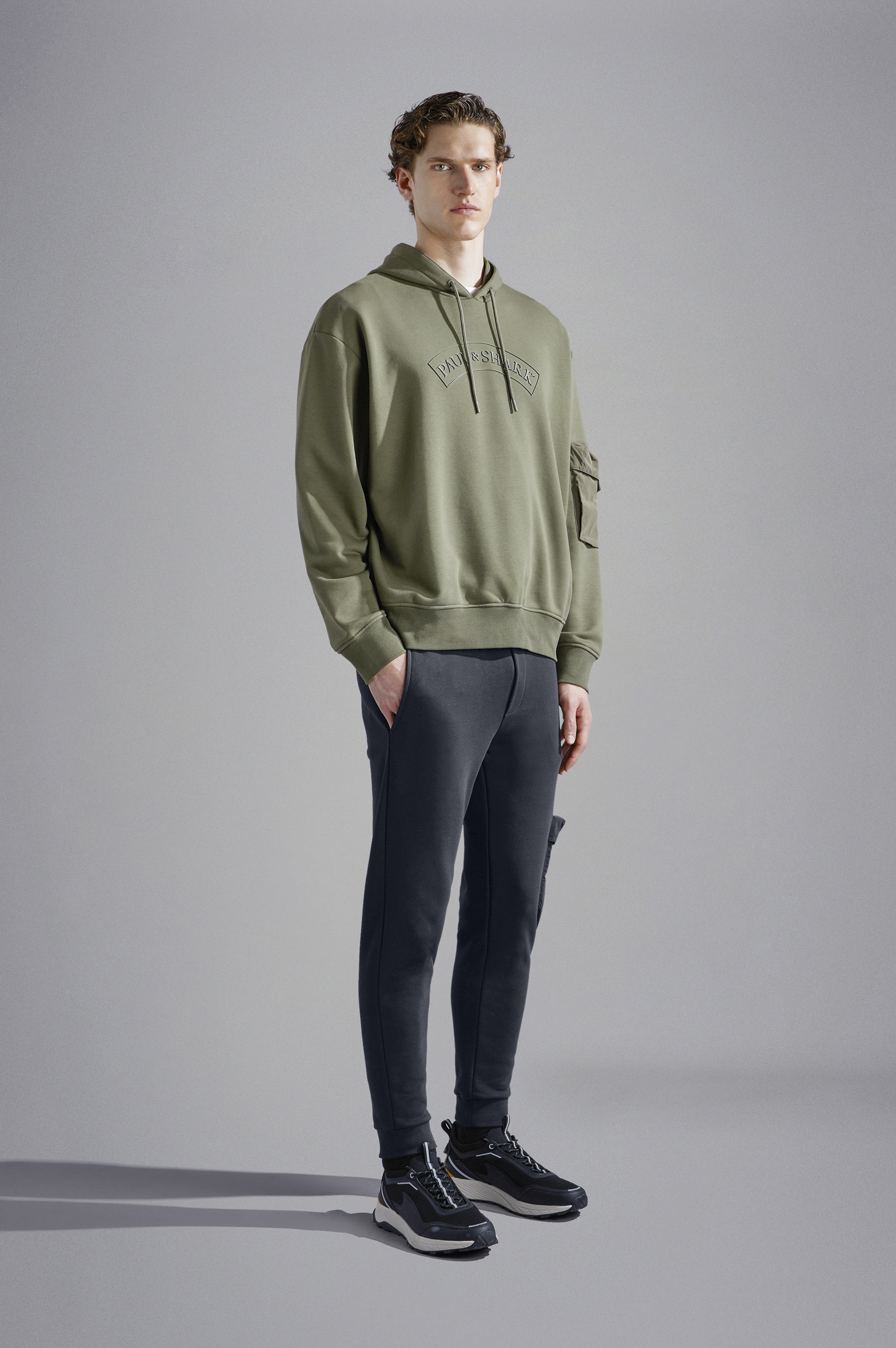 ACTIVE FLEECE COTTON JOGGERS - 2
