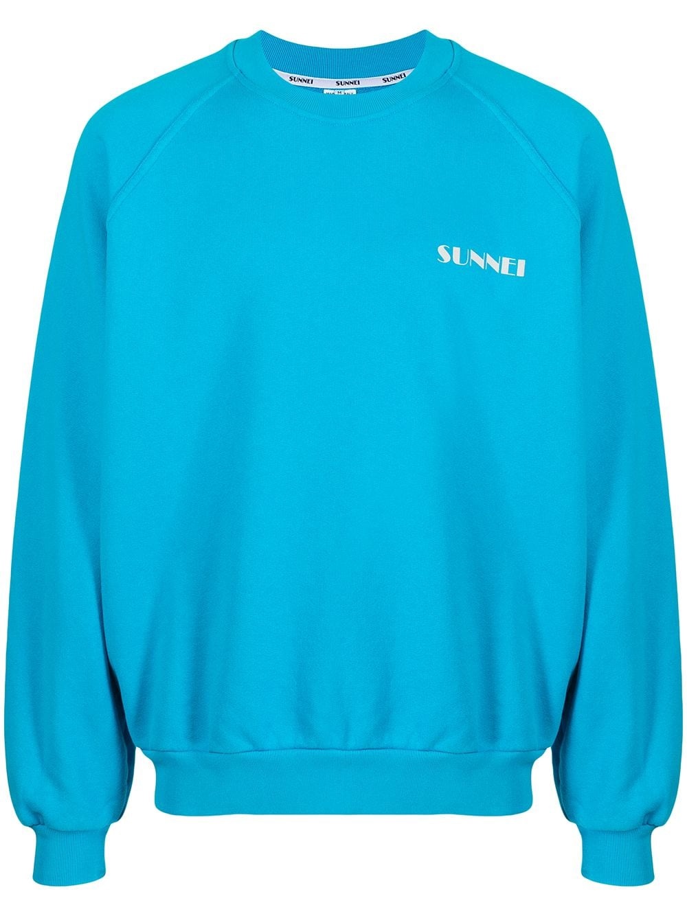 logo-print crew-neck sweatshirt - 1