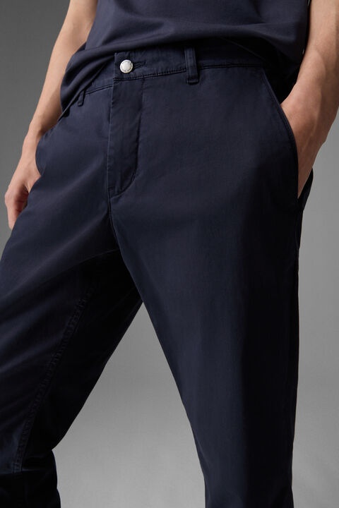 Niko Prime fit chinos in Navy blue - 5