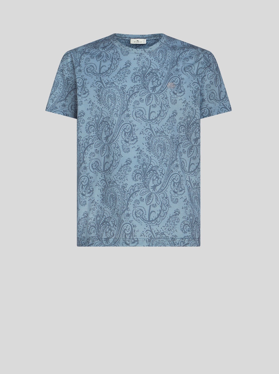 PAISLEY PATTERN T-SHIRT - 1