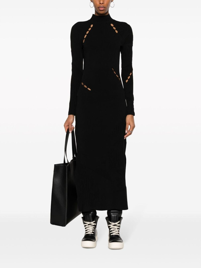 Y-3 Ingesan devorÃ© knitted dress outlook