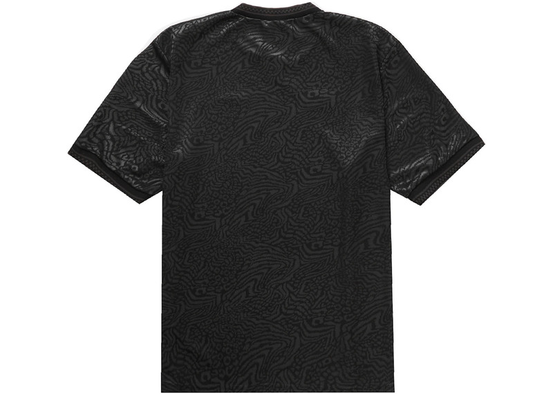 Supreme Supreme Umbro Jacquard Animal Print Soccer Jersey Black outlook