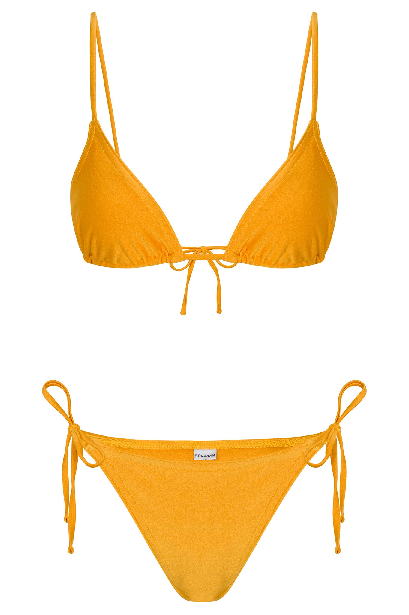 YELLOW TIE BIKINI BOTTOM - 4
