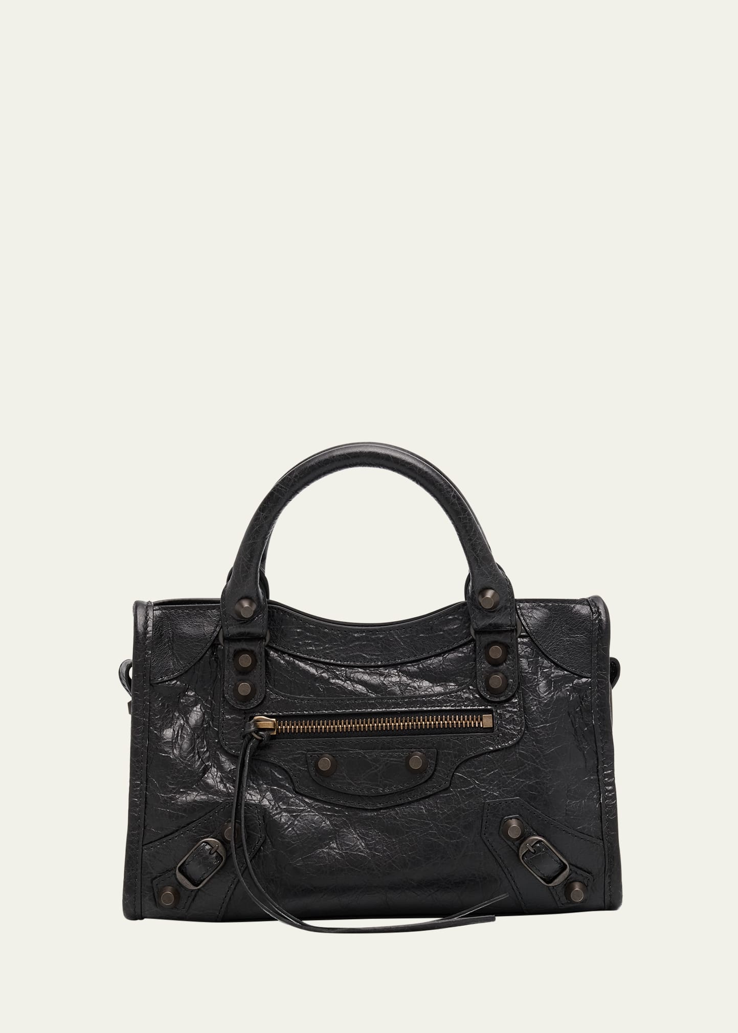 Le City Mini Leather Top-Handle Bag - 1