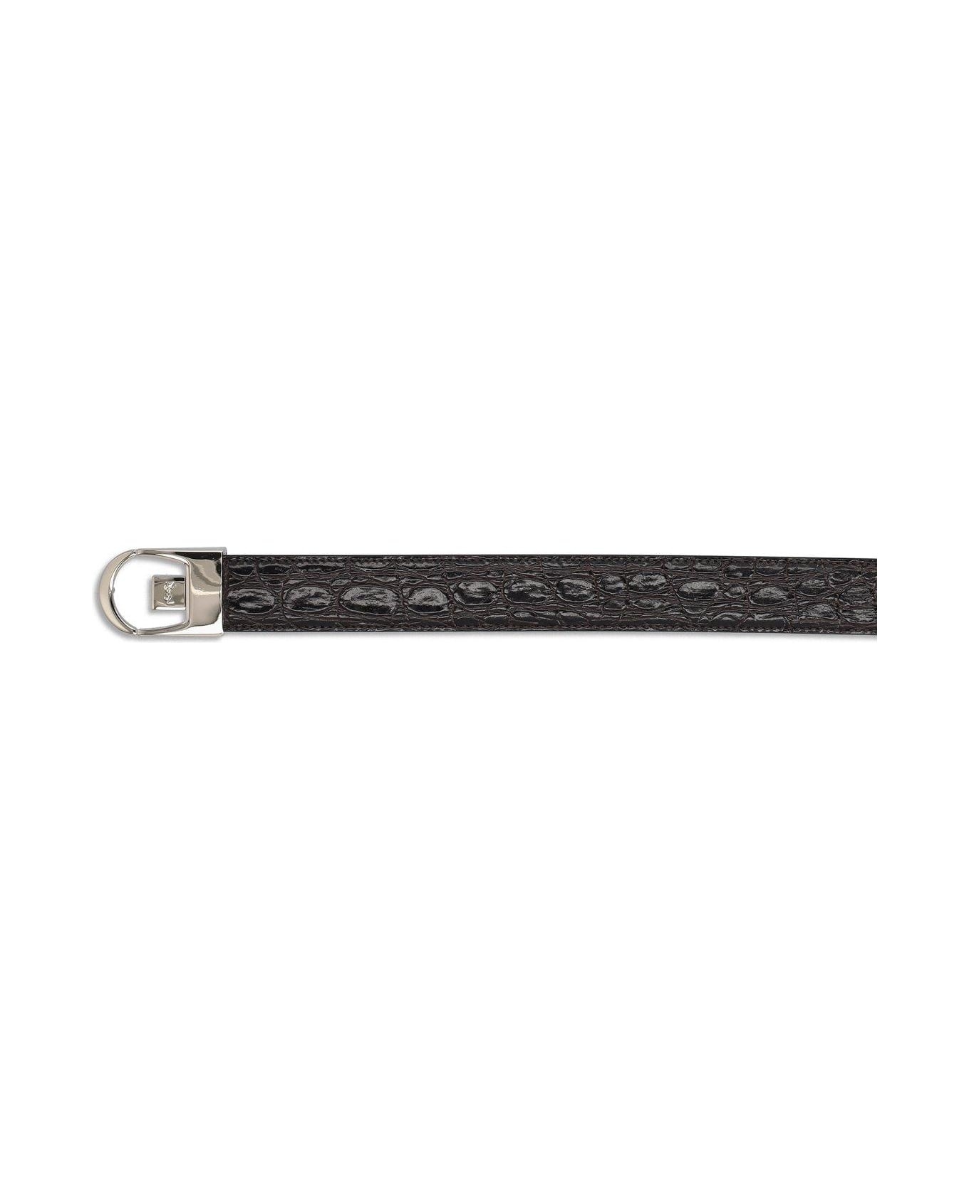 Logo Engraved Reversible Belt - 2