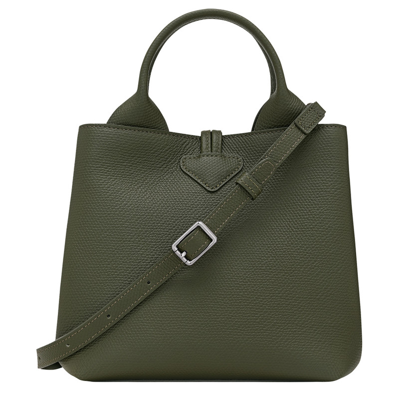 Le Roseau S Handbag Fir - Leather 4