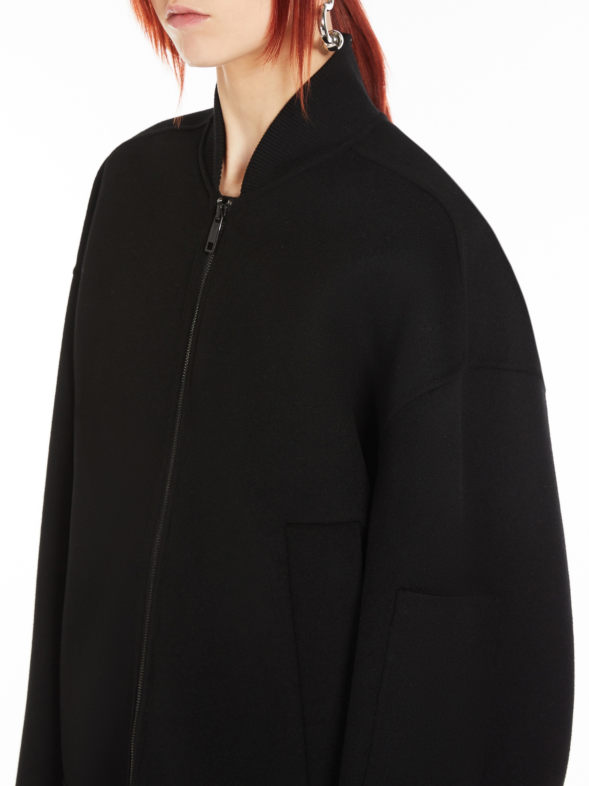 VITALBA Oversized wool bomber jacket - 6