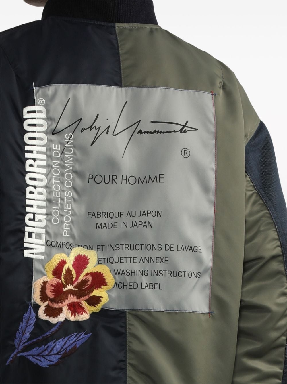 x NEIGHBOURHOOD panelled bomber jacket - 5