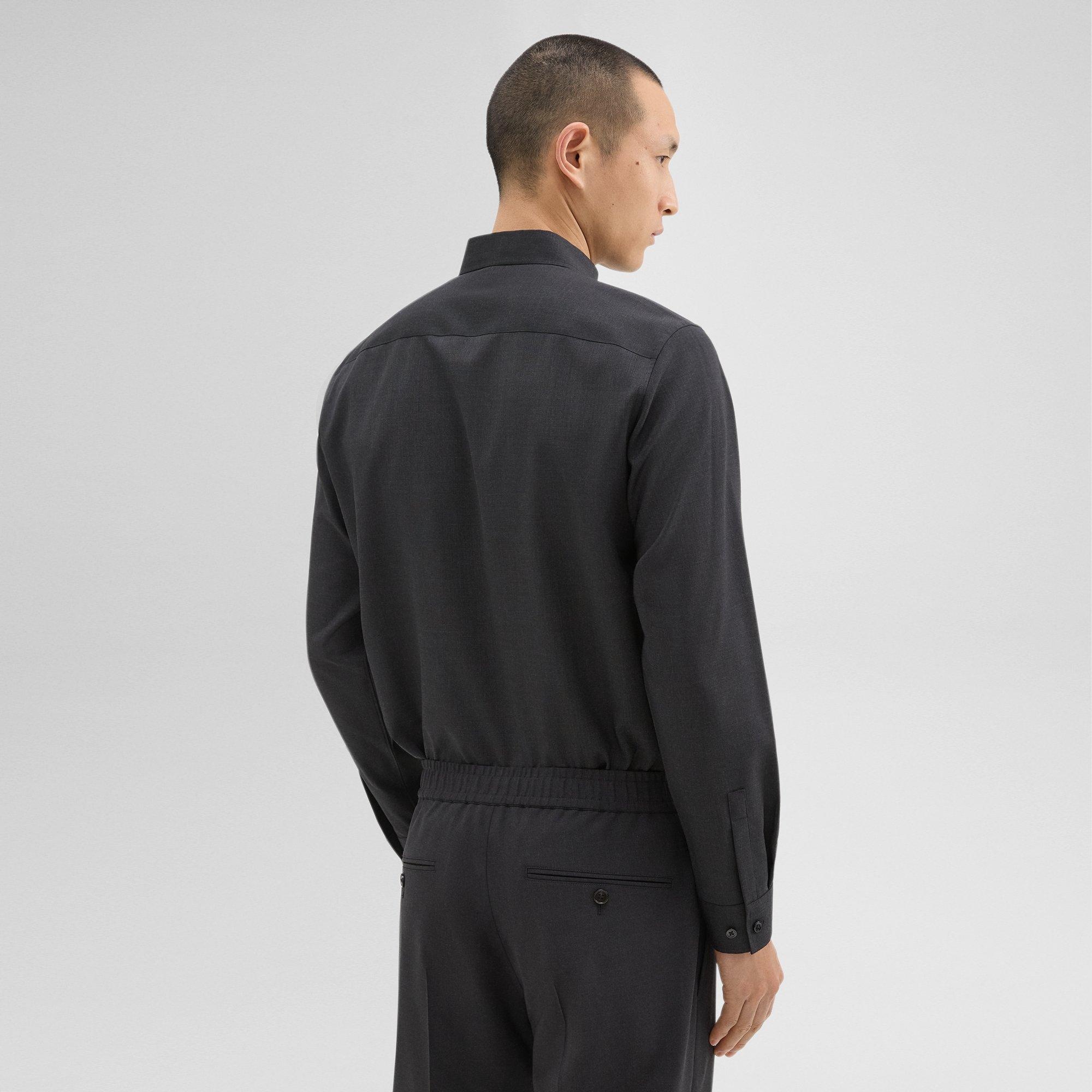 Hugh Shirt in Virgin Wool - 4
