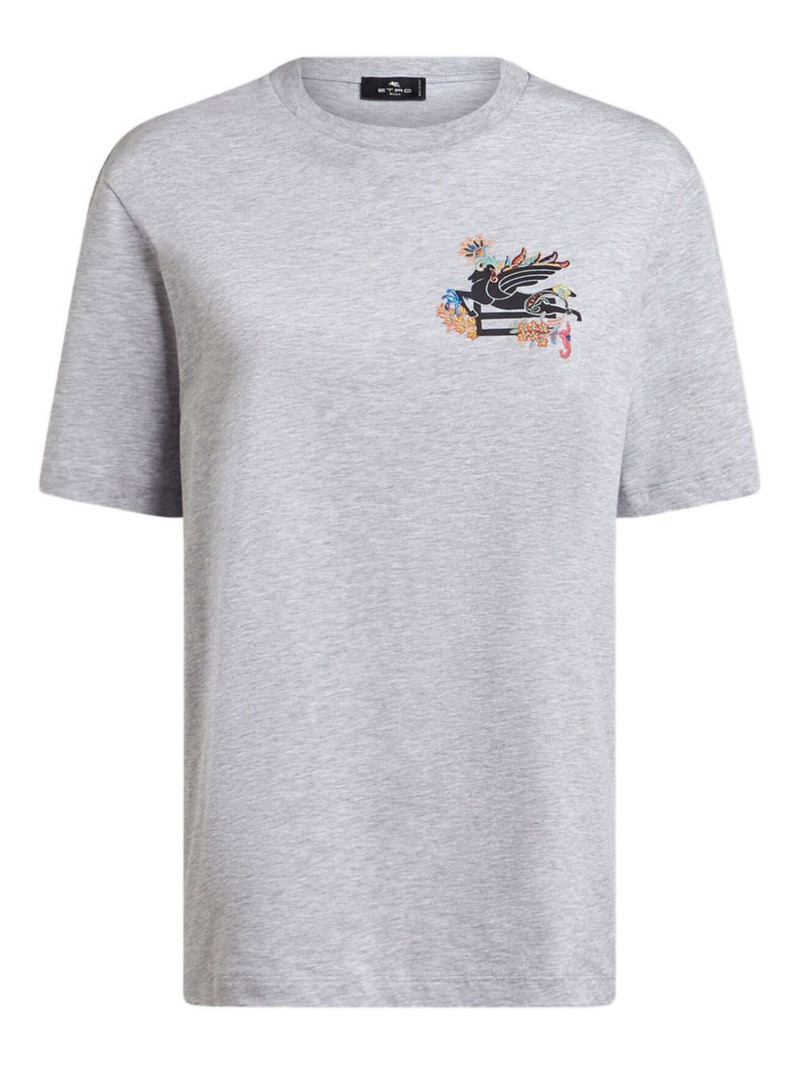 Pegaso-motif T-shirt 1
