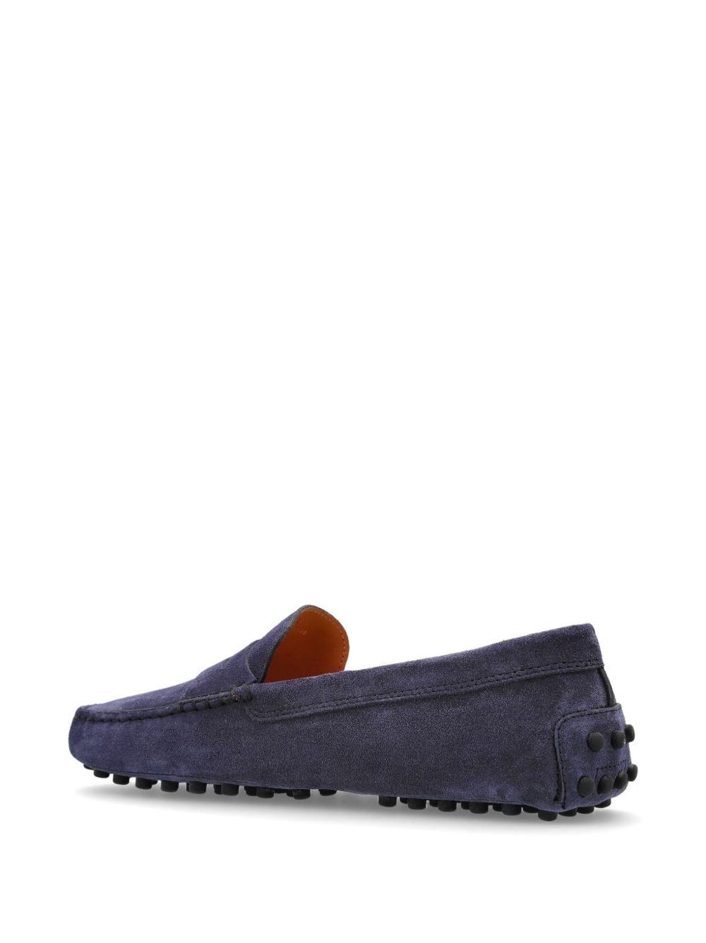 Gommino pebble-textured suede loafers - 3