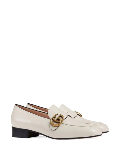 GUCCI Double G loafers outlook