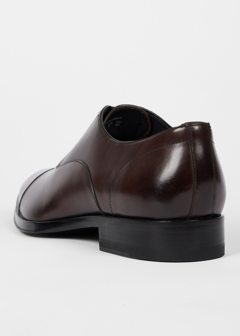 Leather Dark Brown 'Portman' Shoes 5
