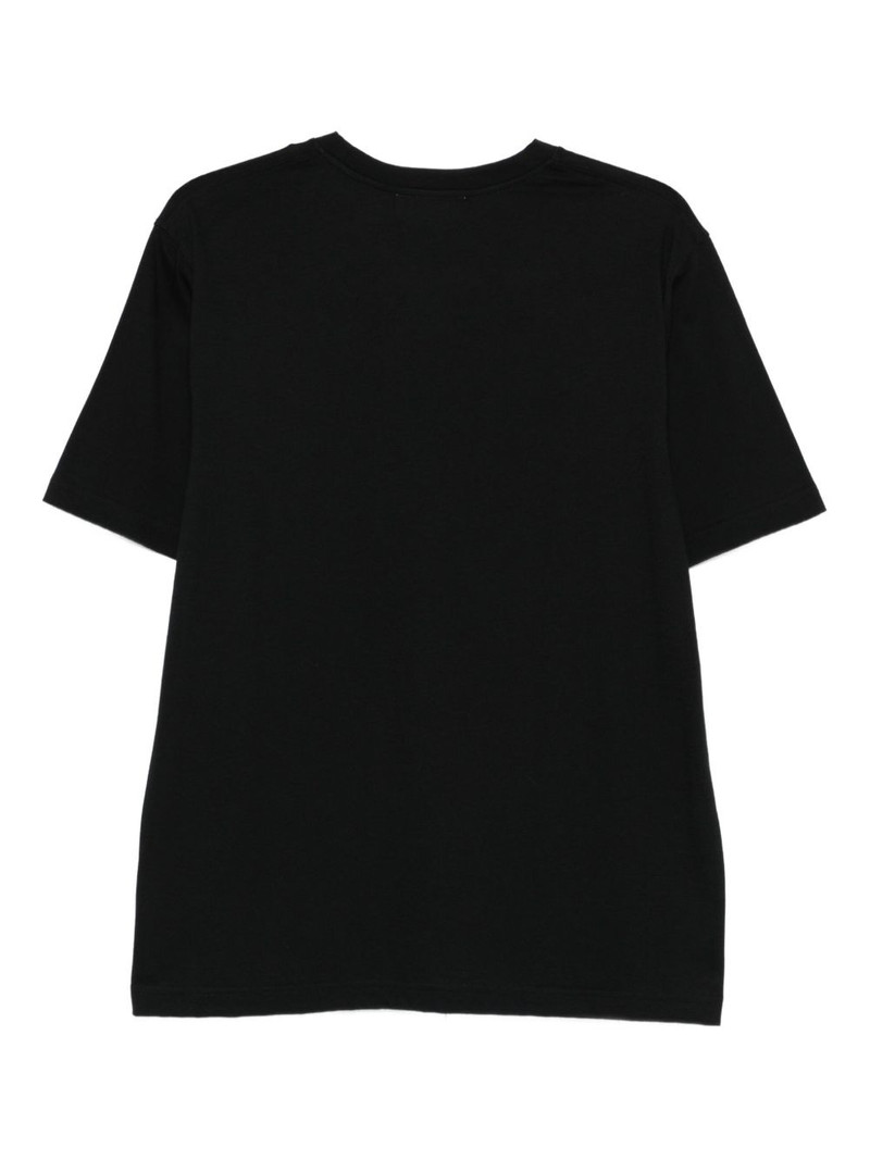 LARDINI short-sleeve cotton T-shirt outlook