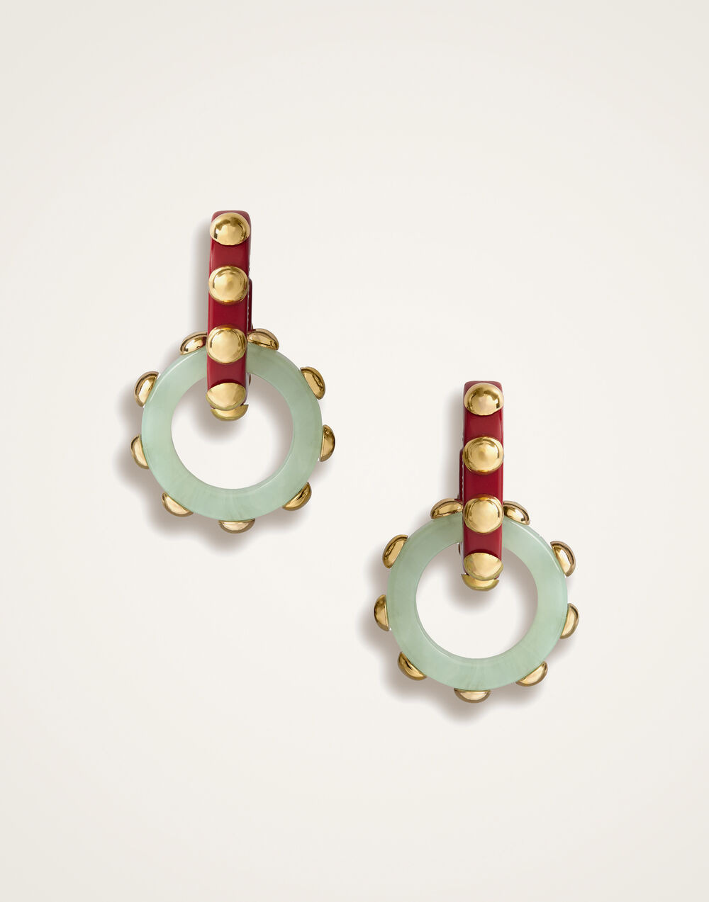 Double Hoop Earrings - 4