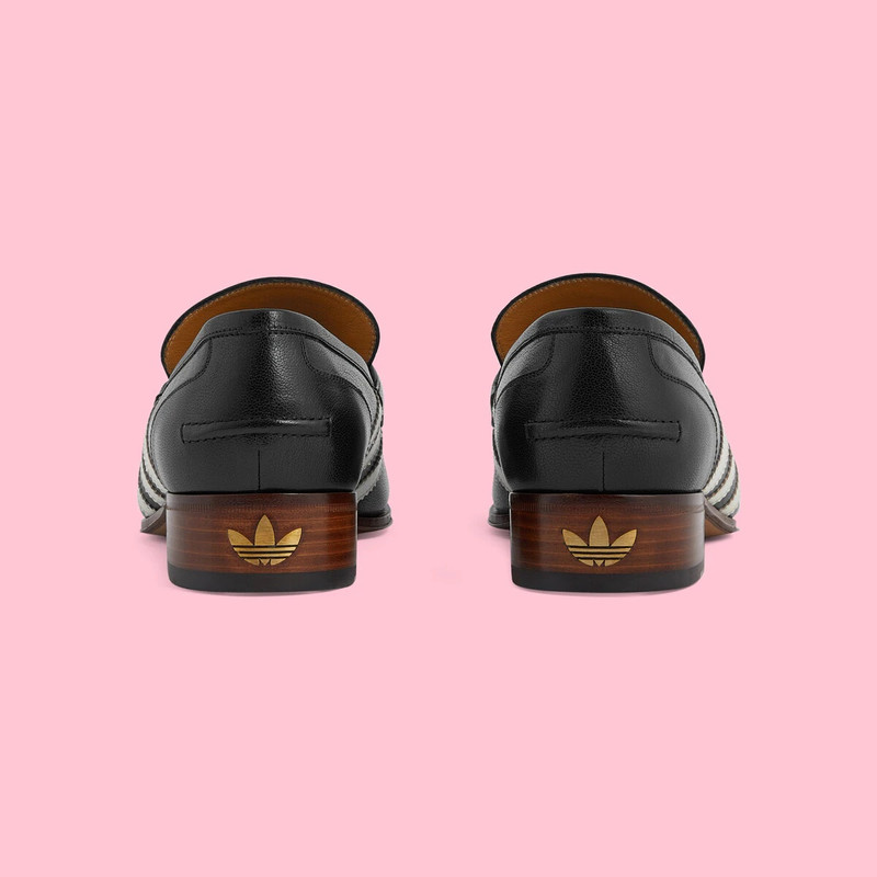 GUCCI adidas x Gucci men's loafer outlook