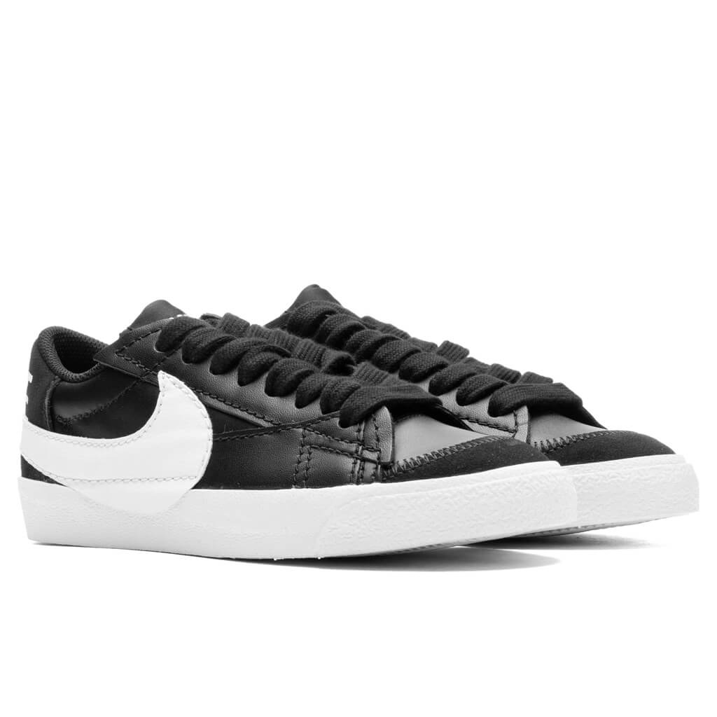 WOMEN'S BLAZER LOW '77 JUMBO - BLACK/WHITE/TEAM ORANGE - 2