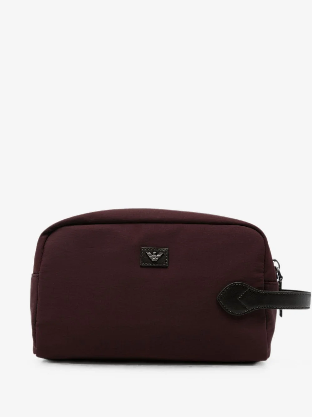 logo-plaque wash bag - 1