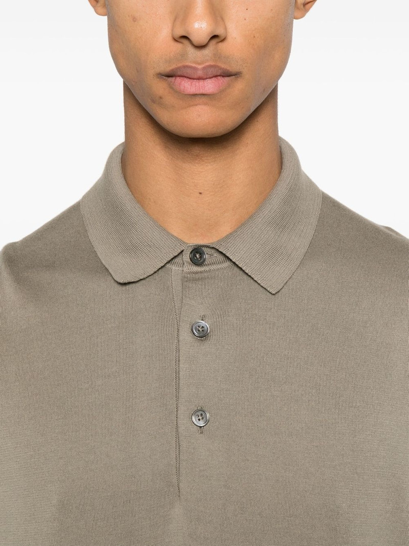 fine-knit polo shirt 4