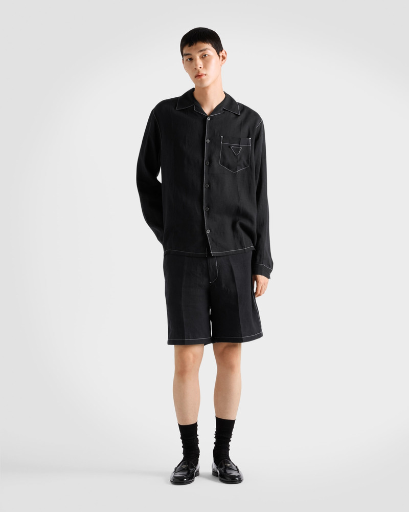 Prada Linen shirt outlook