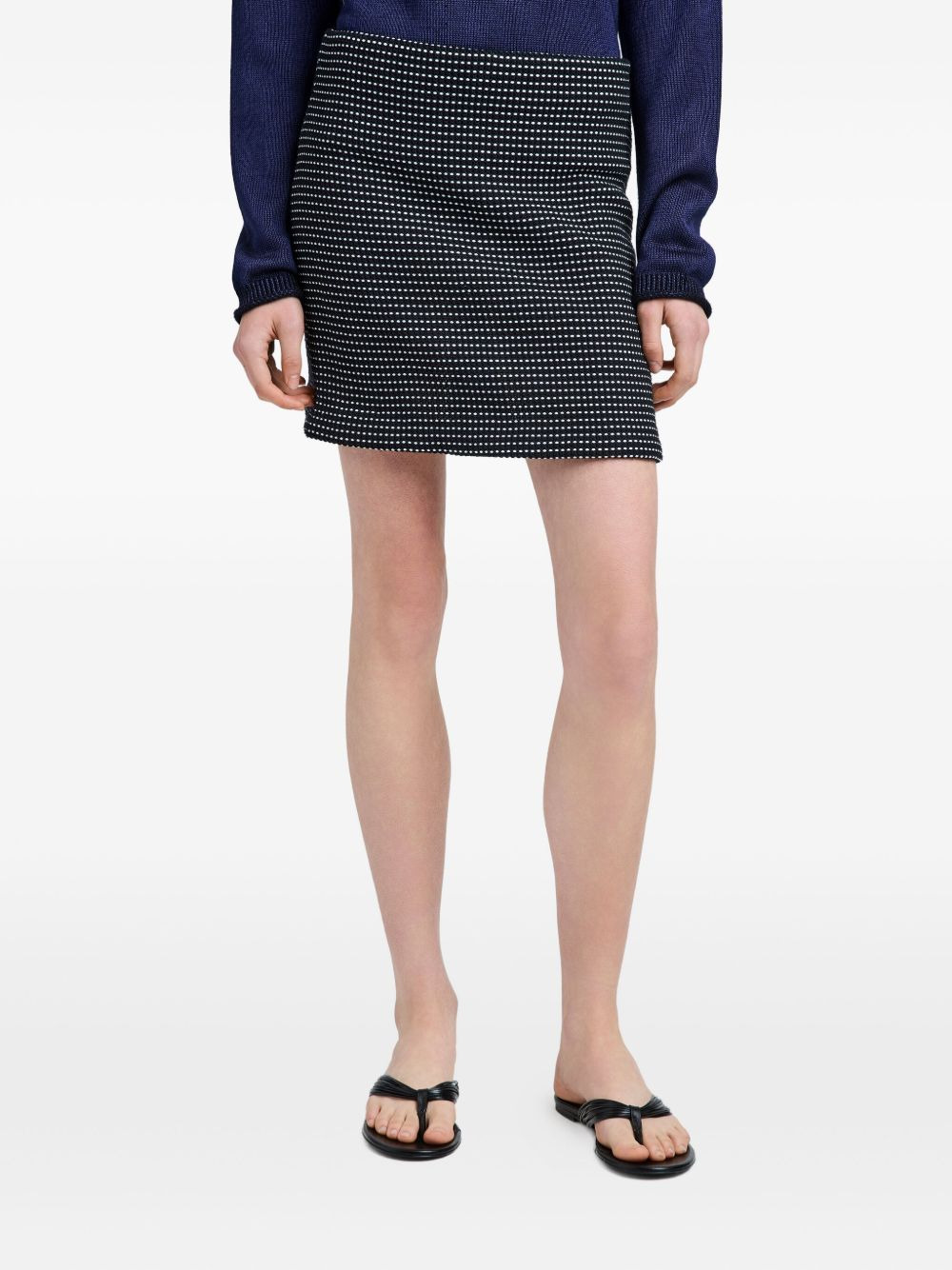 Lawson tweed dot mini skirt - 4