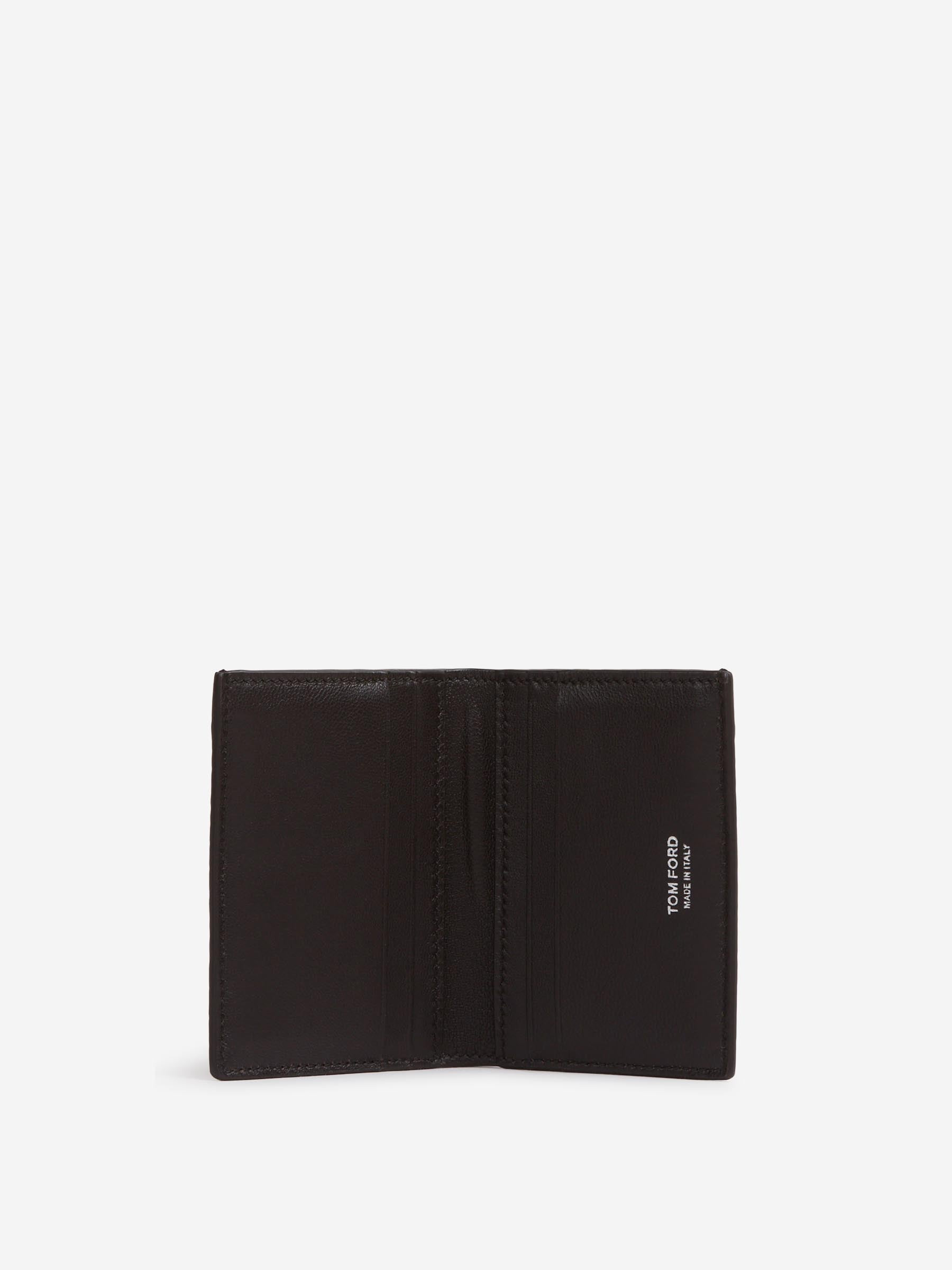 FOLDABLE LEATHER CARDHOLDER - 4