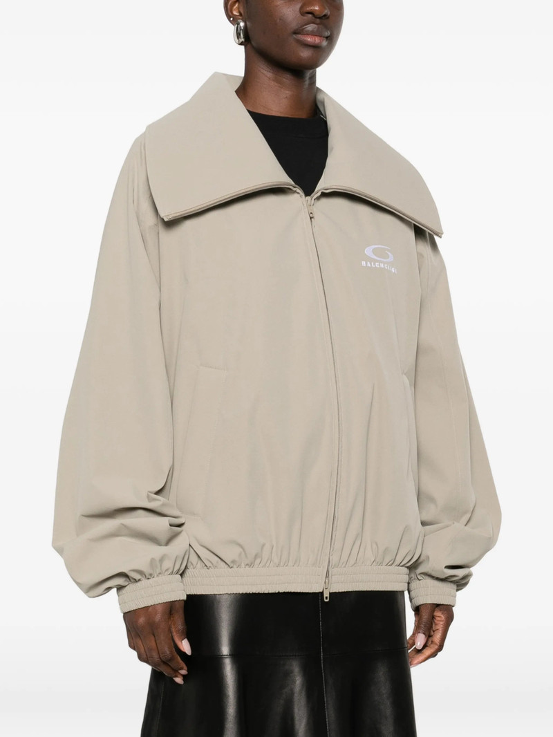 BALENCIAGA Balenciaga Logo Zip Jacket outlook