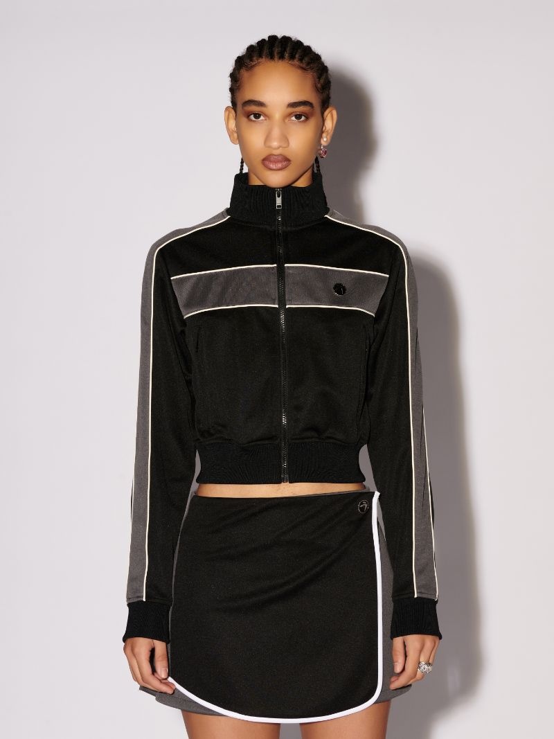 Cropped Track Jacket - 3