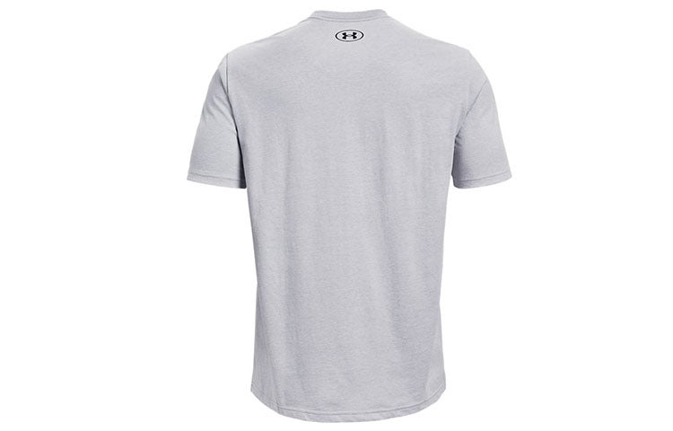 Under Armour ABC Camo Boxed Logo Short Sleeve T-shirt 'Light Grey' 1361673-011 - 2