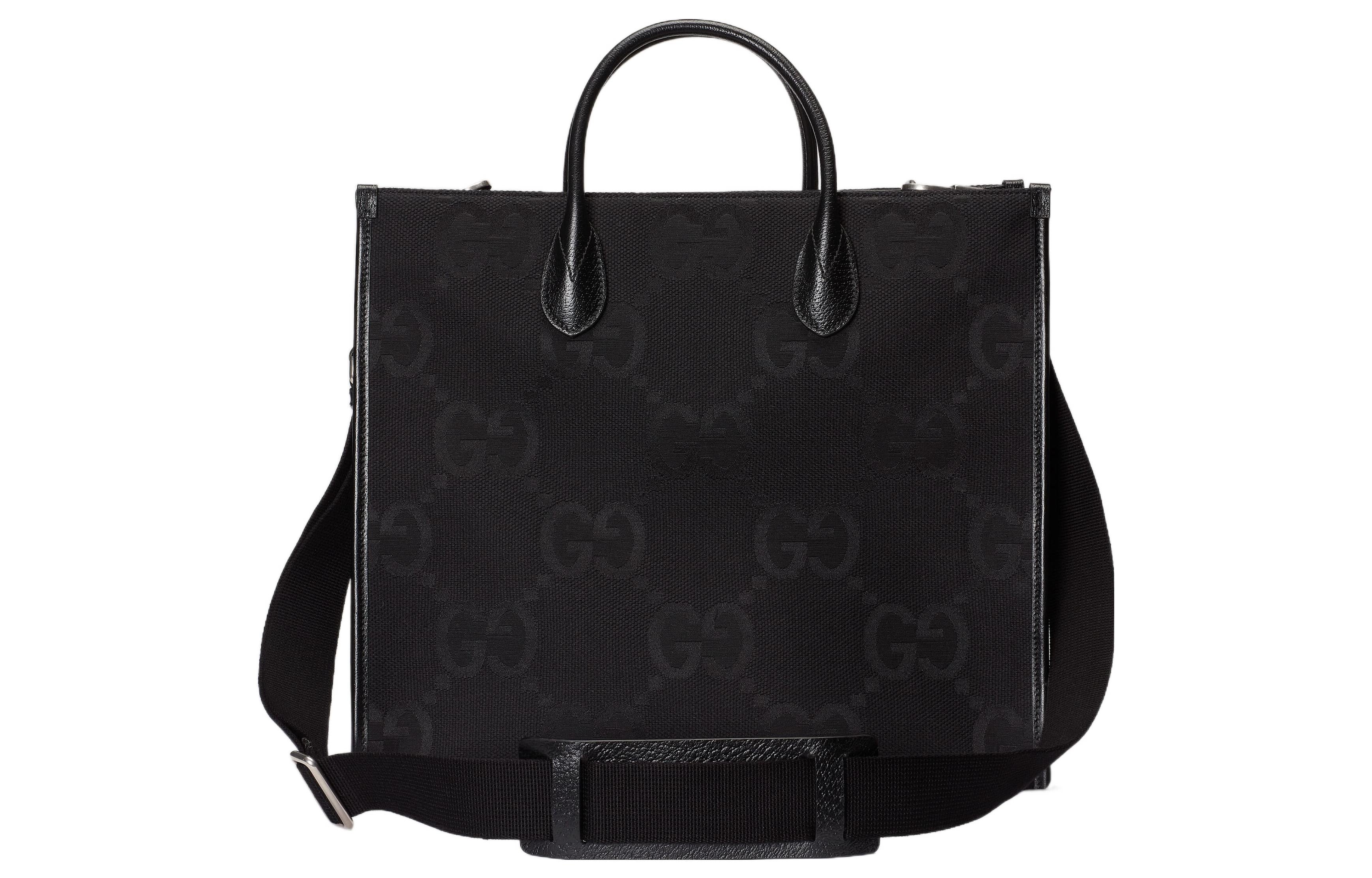 Gucci Jumbo GG Canvas Tote Bag 'Black' 678839-FABRP-1000 - 4