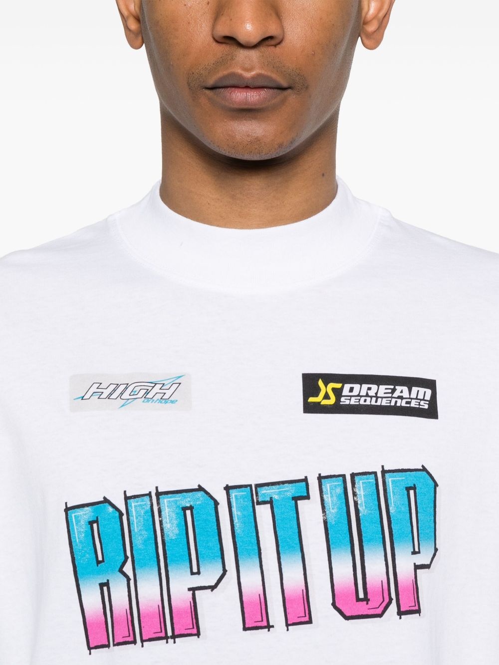 slogan-print T-shirt - 5