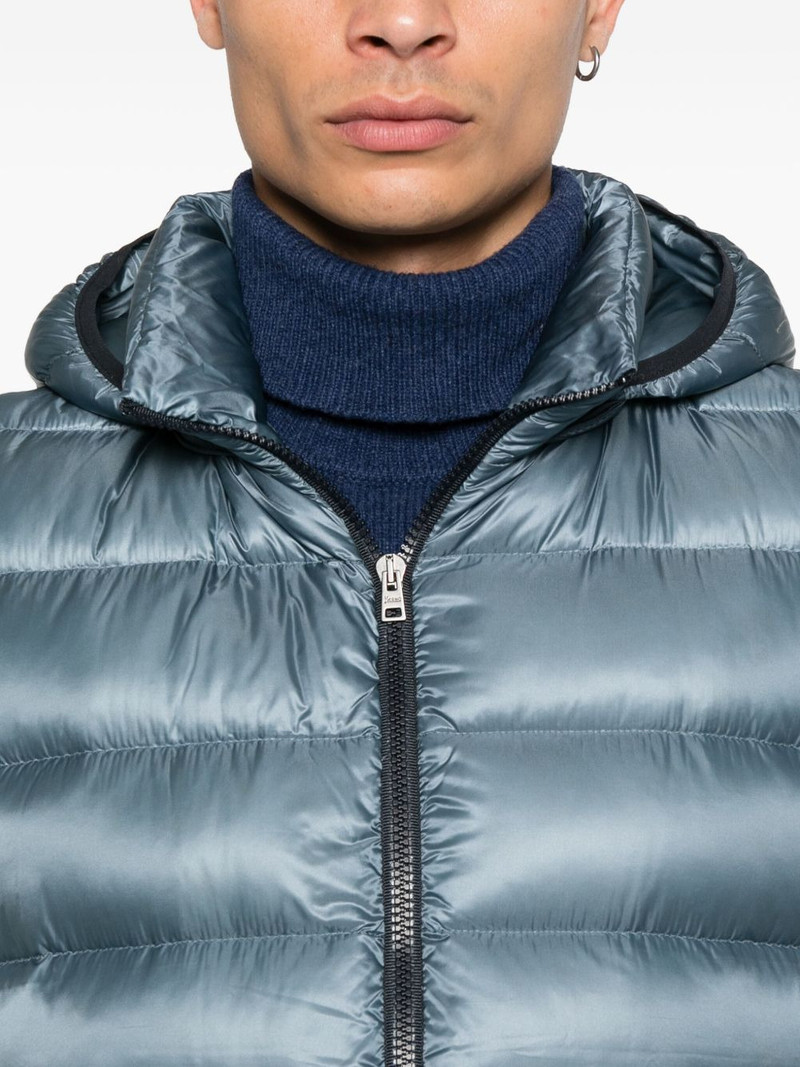 hooded padded gilet 5