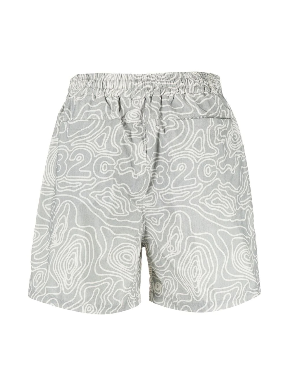 abstract-print swim shorts - 2