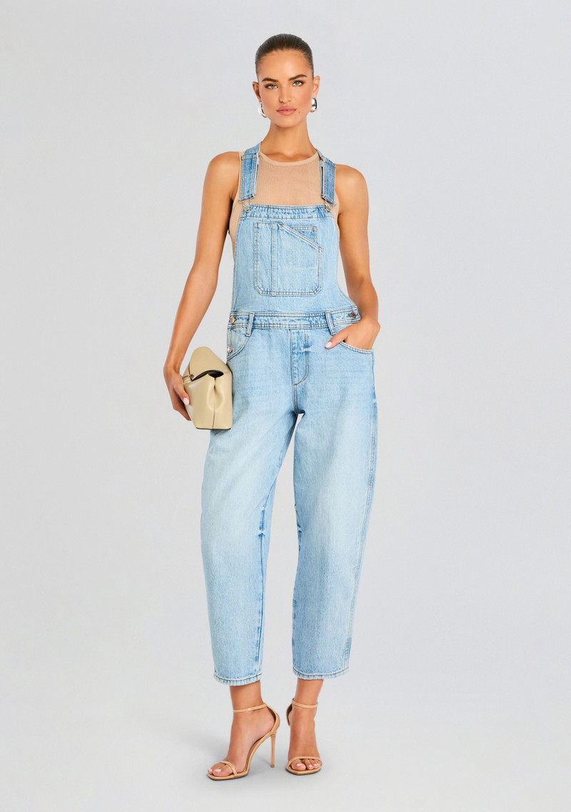RETROFÊTE JESAMINE BARREL CARPENTER OVERALLS outlook